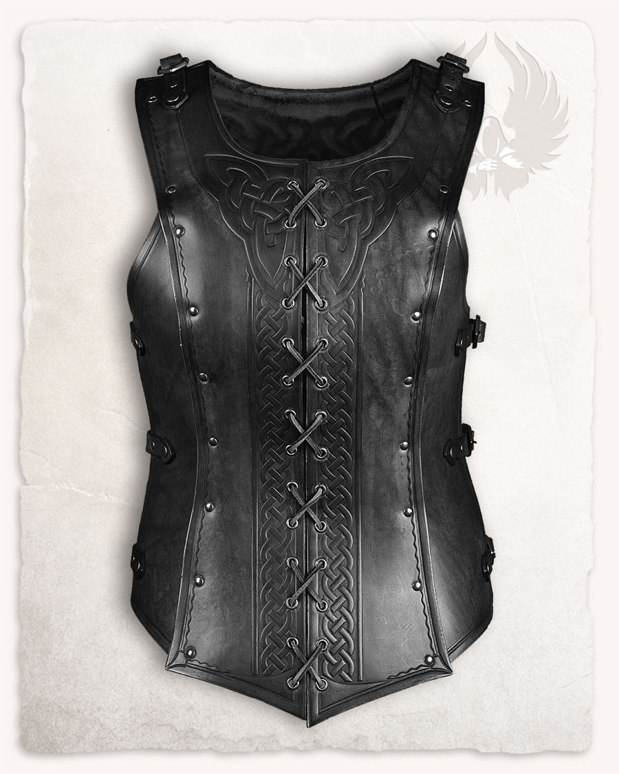 Armure cuir ARTEMIS DELUXE Noire