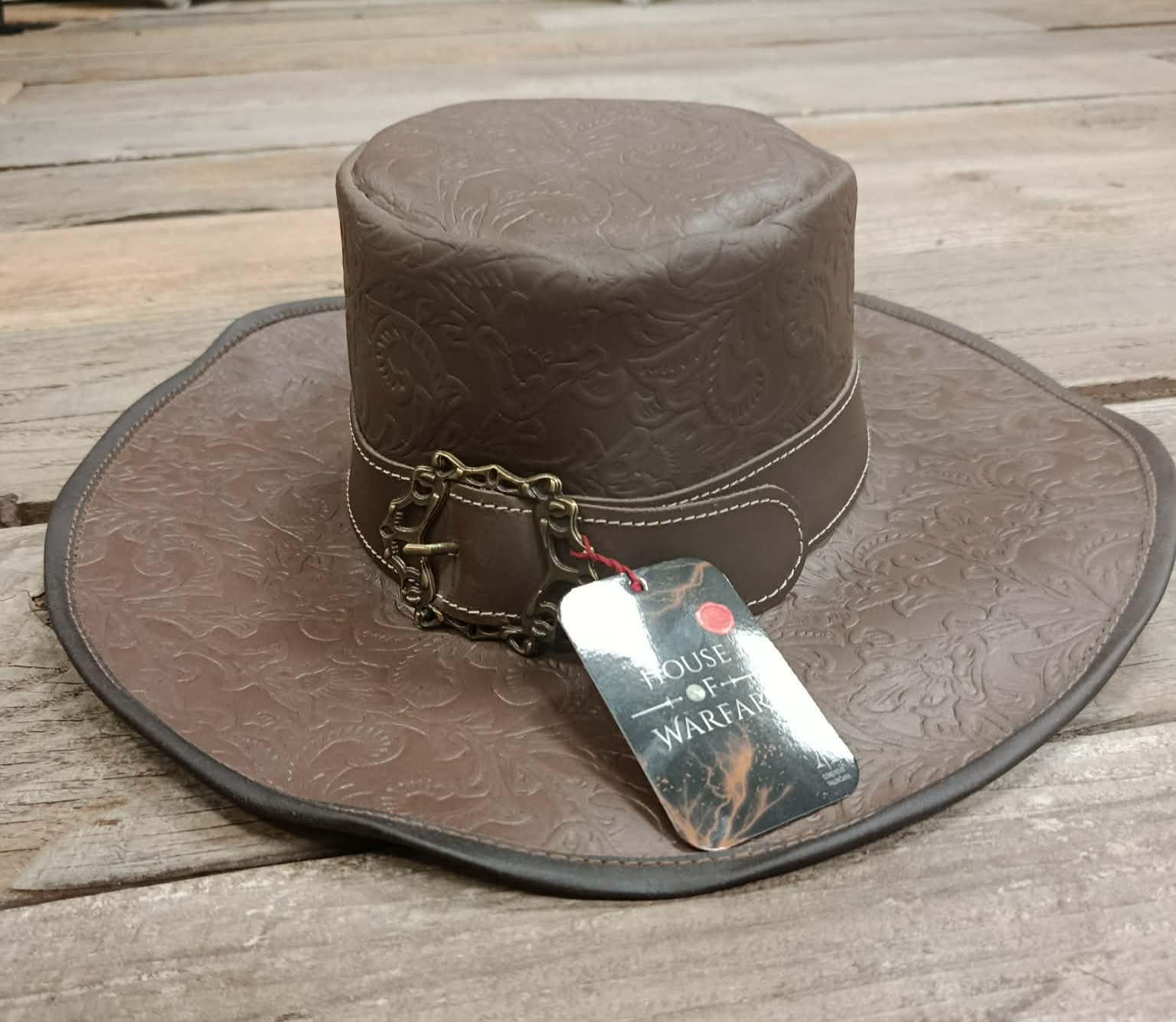 Chapeau HIDALGO Gauffré - Marron