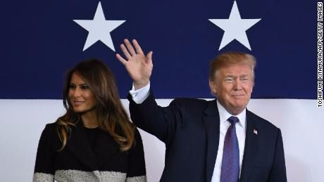 TRUMP'S UNANNOUNCED VISIT TO SOUTH KOREA