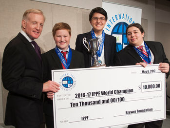 Westfield Academy Students Win International Public Policy Forum and $10,000 Grand Prize in New York