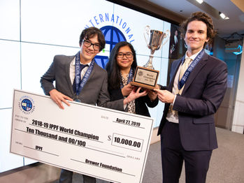 Notre Dame High School Students Crowned Champion of International Public Policy Forum Debate Contest