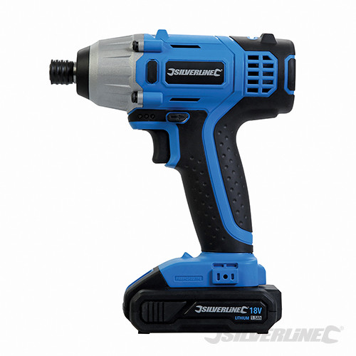 18V Impact Driver 18V 1.5Ah Liion powered impact driver with 2 x 1.5Ah