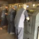 3 associates using the EvacuBlast system