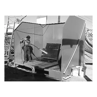 Flush Booth Application