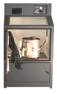 Enviromotive Flush booth for wet cleaning and flushing of emissions components