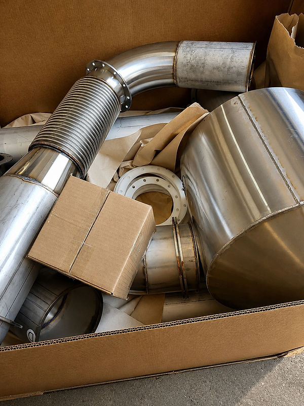 MRI Quench vent parts