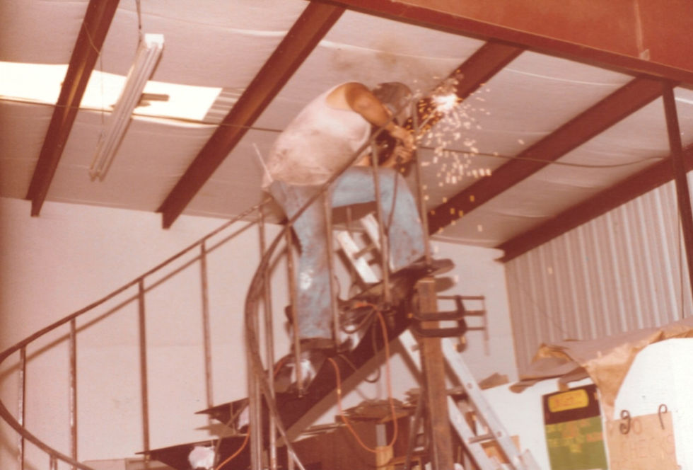Welder Ernie Chonko