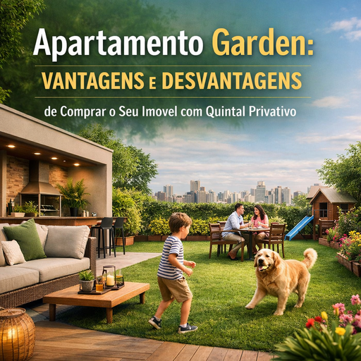 apartamento garden para sua família e seus pets