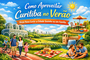 como aproveitar curitiba no verão