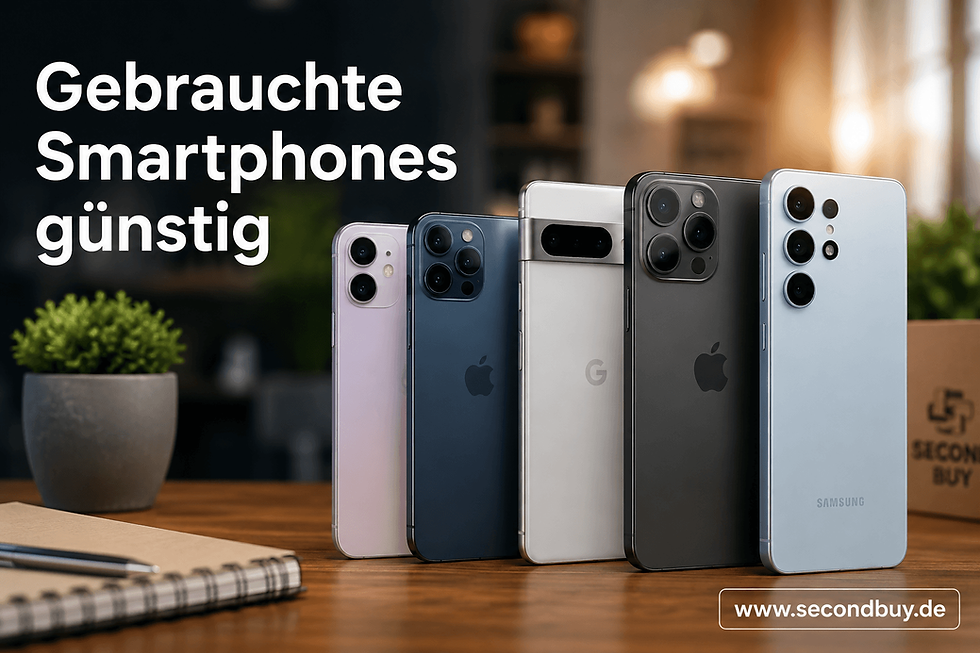 Gebrauchte Smartphones günstig – Secondbuy Ratgeber