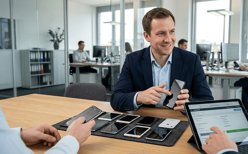 Firmenhandys ankaufen lassen: DSGVO-konform und mit Nachweis