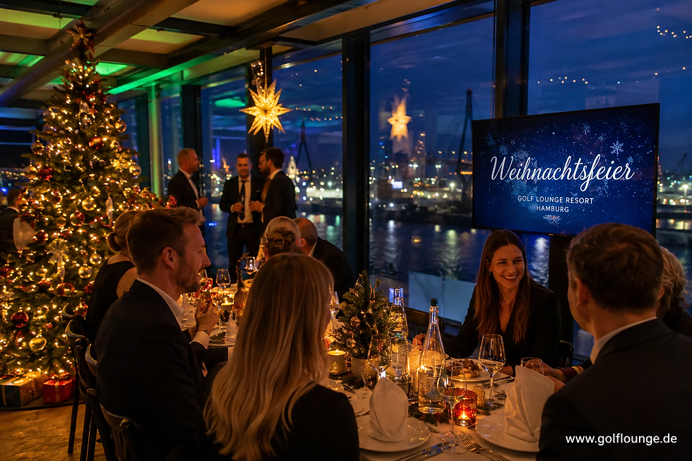 Weihnachtsfeier Hamburg | Golf Lounge Resort