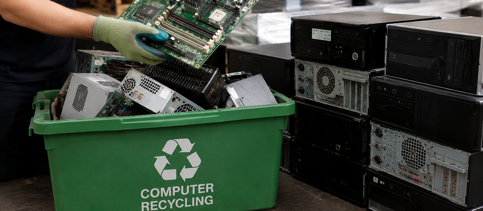 Computer Recycling: DSGVO-konform & professionell