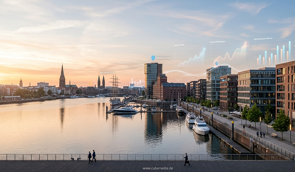Local SEO in Bremen mit Fokus auf digitale Sichtbarkeit, regionale Reichweite und moderne Suchmaschinenoptimierung
