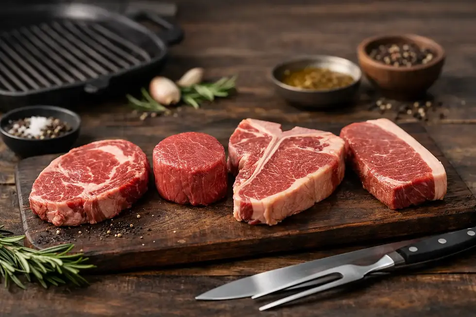 So wählst du den passenden Steak-Cut richtig