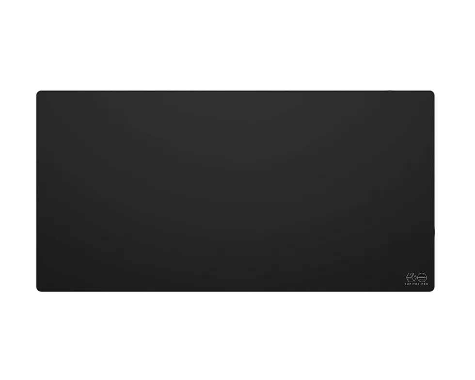 Sleek black Lethal Gaming Gear Jupiter V2 Pro Mouse Pad with LG logo.