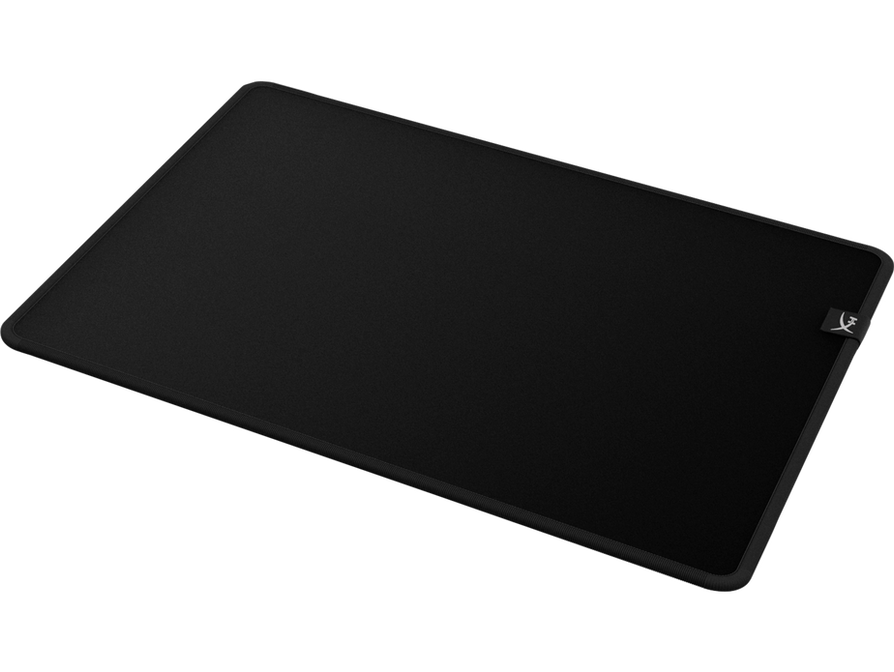 Black mouse pad, Lethal Gaming Gear Jupiter V2 Pro Mouse Pad, stitched edges.