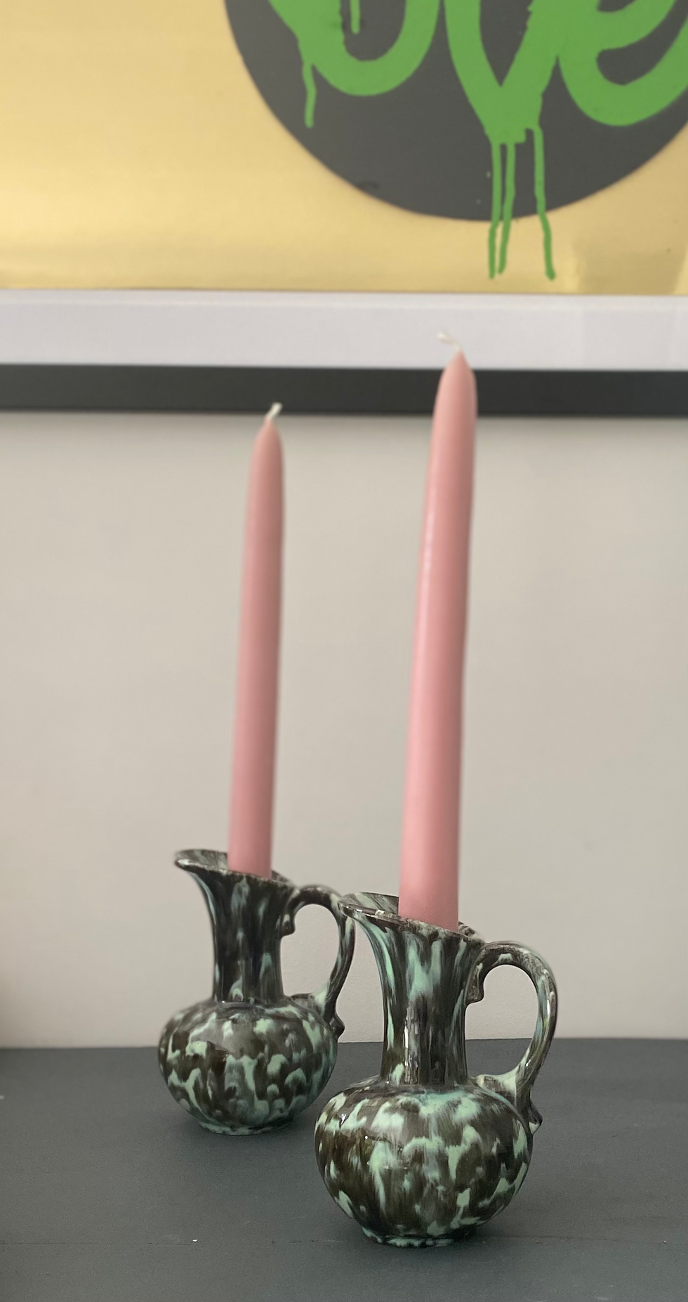 Thumbnail: Vintage 'Foreign' Vase Duo