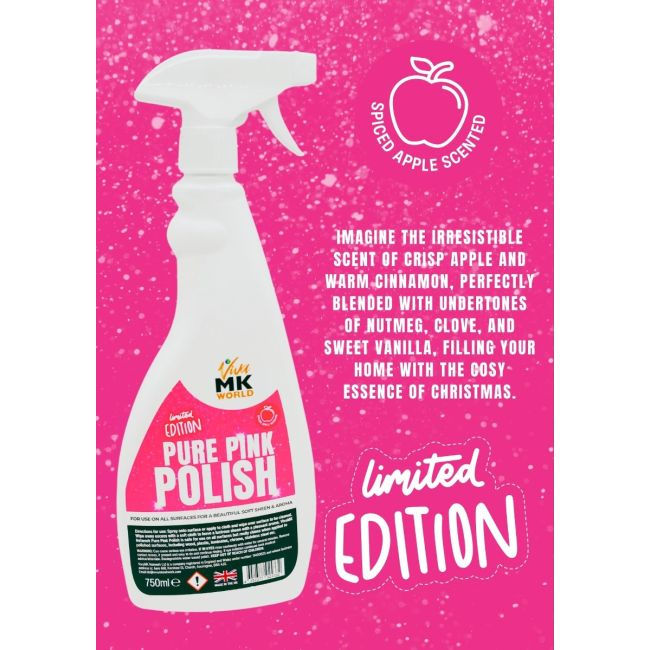 Pink Polish - Limited Edition Spiced Apple 750ml Spray Bottle