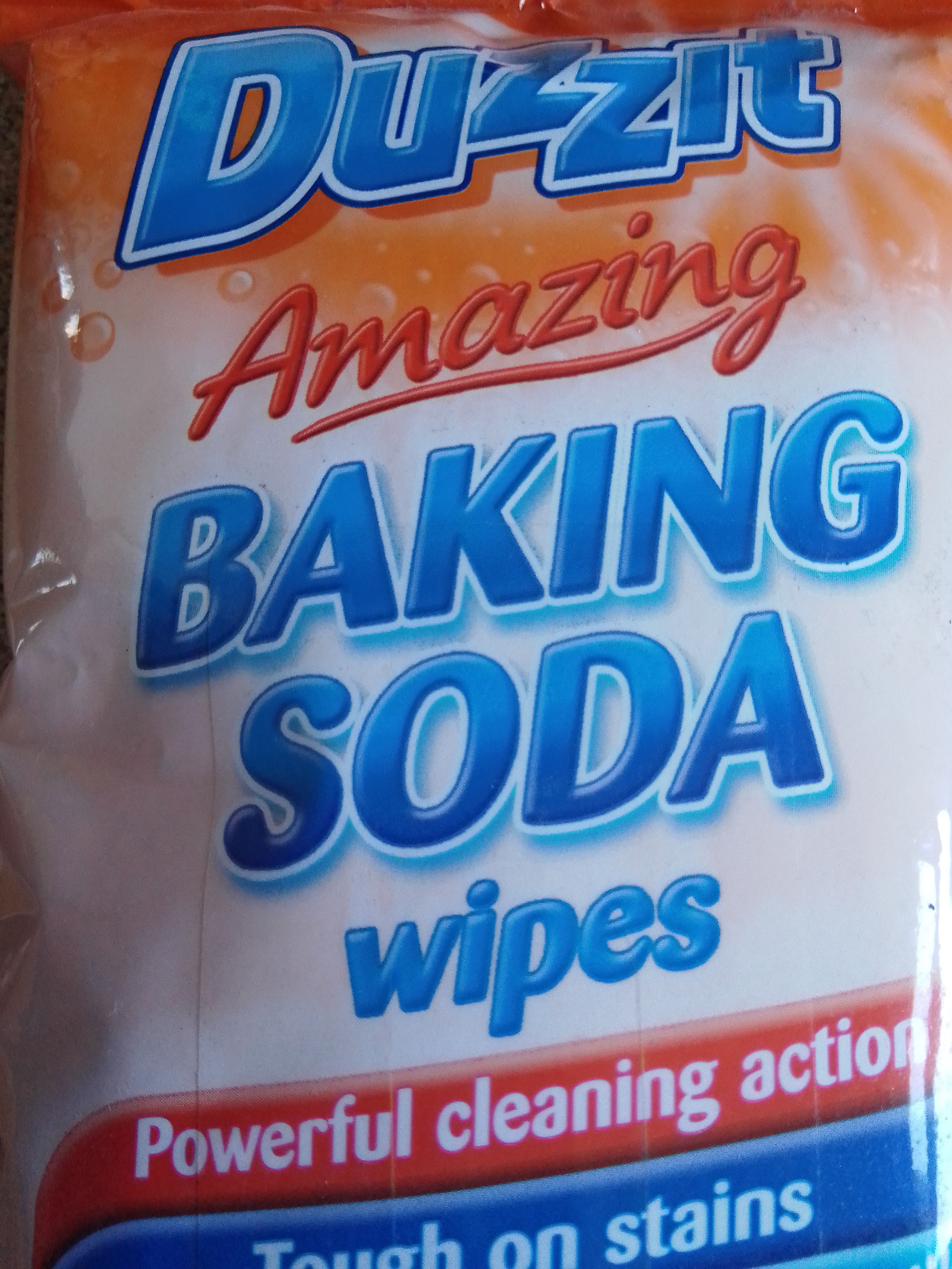 Duzzit Baking Soda Wipes