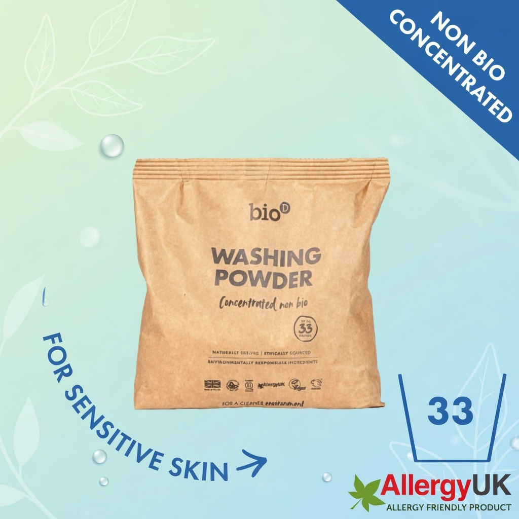 bioD Concentrated Non Bio Washing Powder 1kg