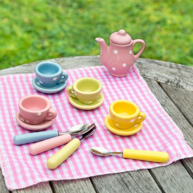 Thumbnail: Personalised Gift in a Tin - Tea Party for the little ones Age 6+