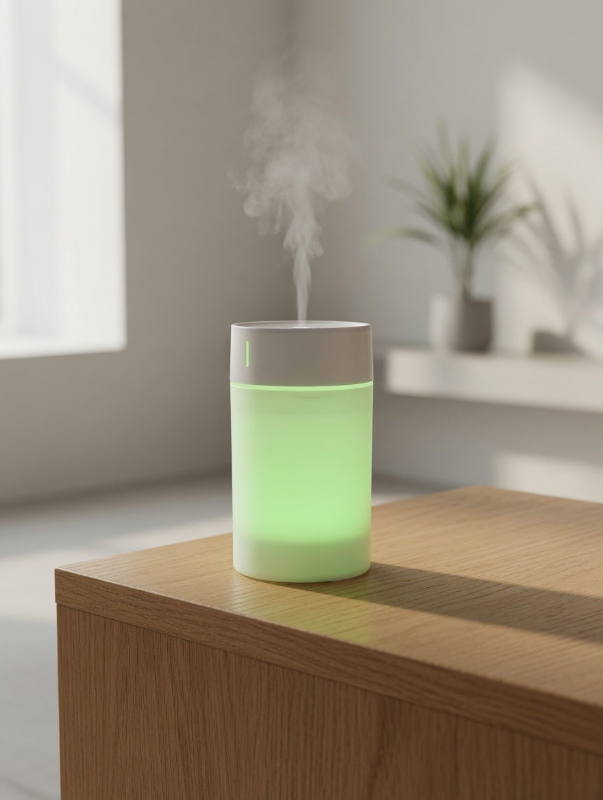 Miniaturbild: Dampfdiffusor-Set mit USB-Anschluss, H 12 x B 7 x T 7 cm