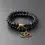 Thumbnail: Charm Retro Buddha Bead Bracelet Men Black Natural Stone Chakra Bracelet