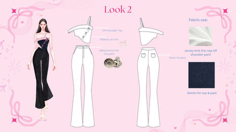 Look 2 + Technical Drawing