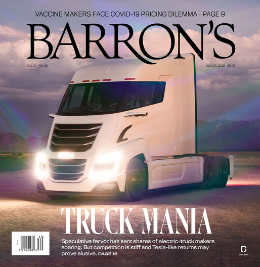 Electric Trucks Are the Future. The Stocks Are for the Bold.