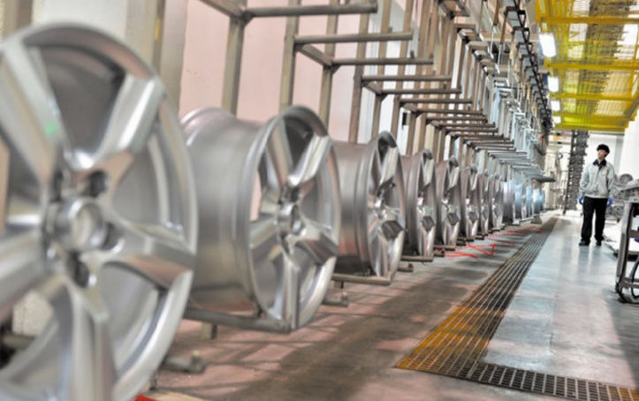 Usine de frabrication de Jantes aluminium / Image : Northafricapost
