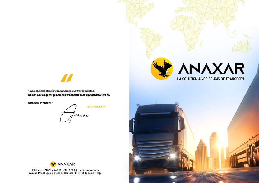 Le trafic routier au Togo et dans la sous-région connaît un nouvel acteur de taille : ANAXAR