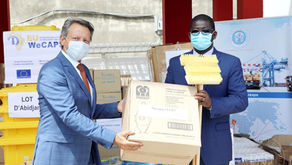 Côte d'Ivoire: L’UE apporte un soutien matériel au ports ivoiriens (COVID19)