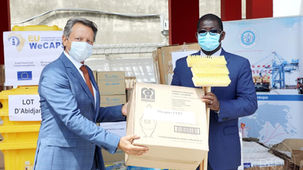Côte d'Ivoire: L’UE apporte un soutien matériel au ports ivoiriens (COVID19)