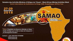 Ouagadougou, capitale minière de l’Afrique de l'Ouest la du 27 au 29 Septembre