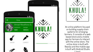 Innovation:
Khula, une nouvelle application mobile conçue pour les agriculteurs Sud-Africains