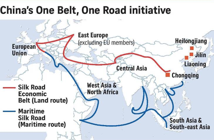 La ceinture et la route