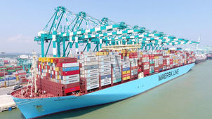 Transport maritime: Début d'une histoire d'amour entre Maersk et le port de Kribi