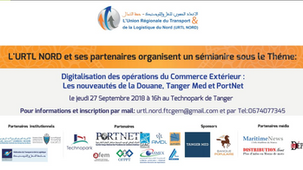 Commerce Afrique : Séminaire sur la digitalisation du commerce extérieur au Maroc