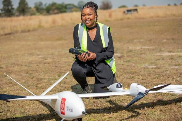 Drone Afrique du Sud . Image : The Citizen Flux Africa