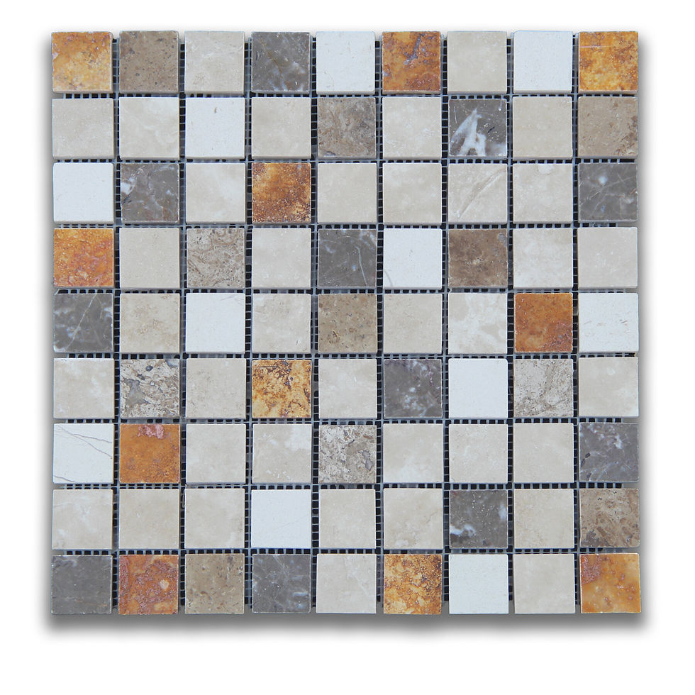 ROSE DOMED MOSAIC TILE - Mosaic Tiles Supplier UK - Mosaic Art