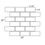 Thumbnail: Crystal White 2" x 4" Brick Mosaic