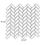 Thumbnail: Antique Carrara Herringbone Mosaic