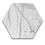 Thumbnail: Silver Mist 5" Hexagons