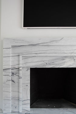 Silver Mist Fireplace