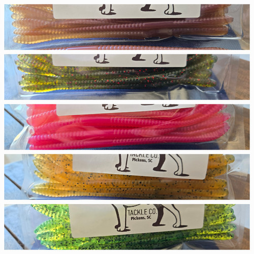 6.25 Spade Tail Worm | Line Hound Tackle Co