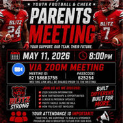 Chicago Blitz Parent Meeting - May 11th at 8PM via ZOOM