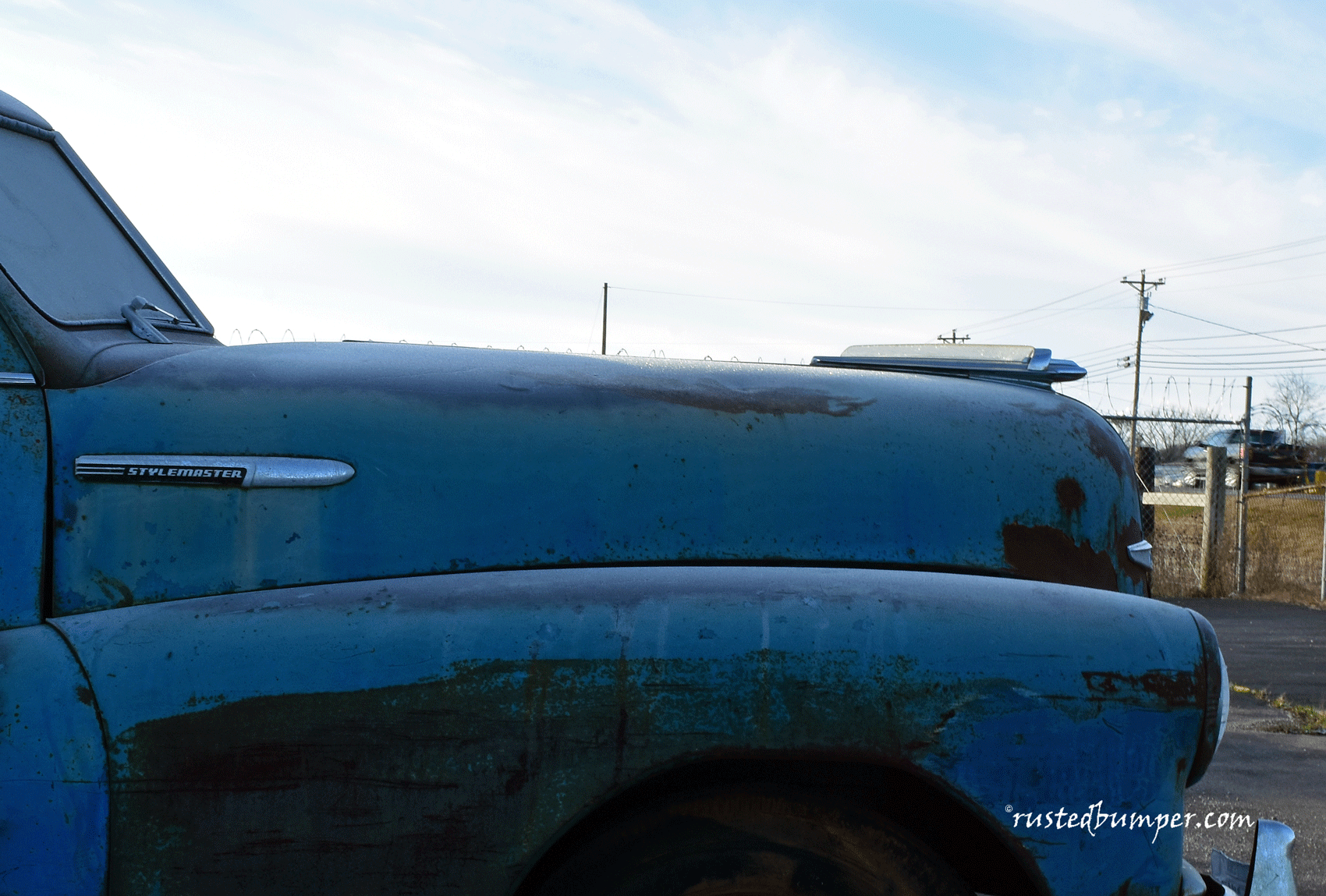1948 Chevrolet Stylemaster Passenger Hood View