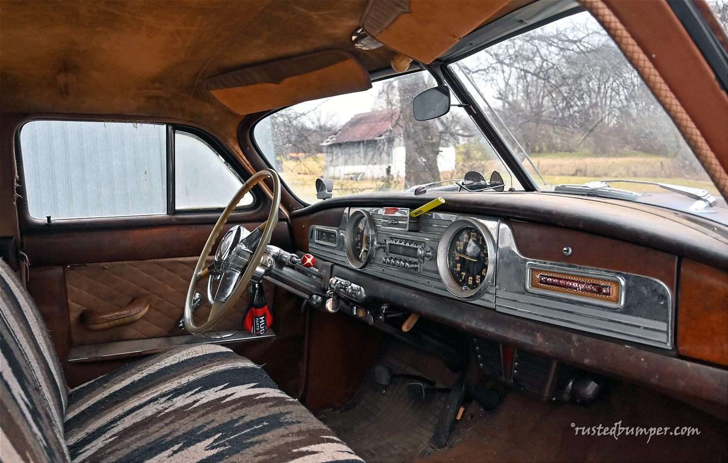 1950 Hudson Commodore 8 Dash