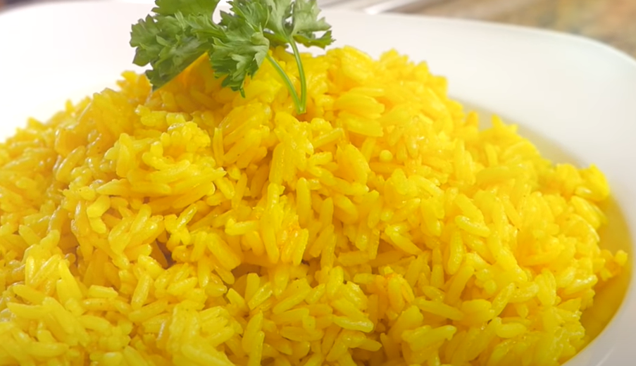 Garlic Turmeric Rice